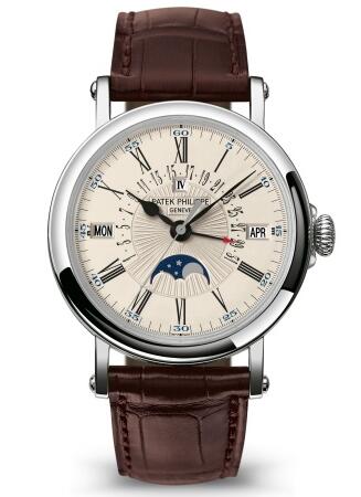 Patek Philippe Grand Complications PERPETUAL CALENDAR WITH RETROGRADE DATE HAND 5159G-001 Replica Watch